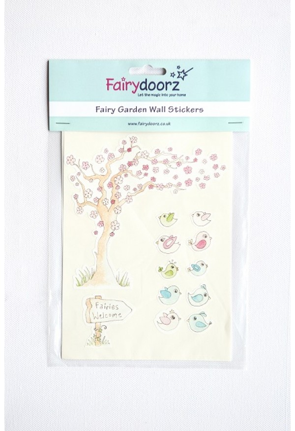 Fairy wall stickers set - Wishing Tree
